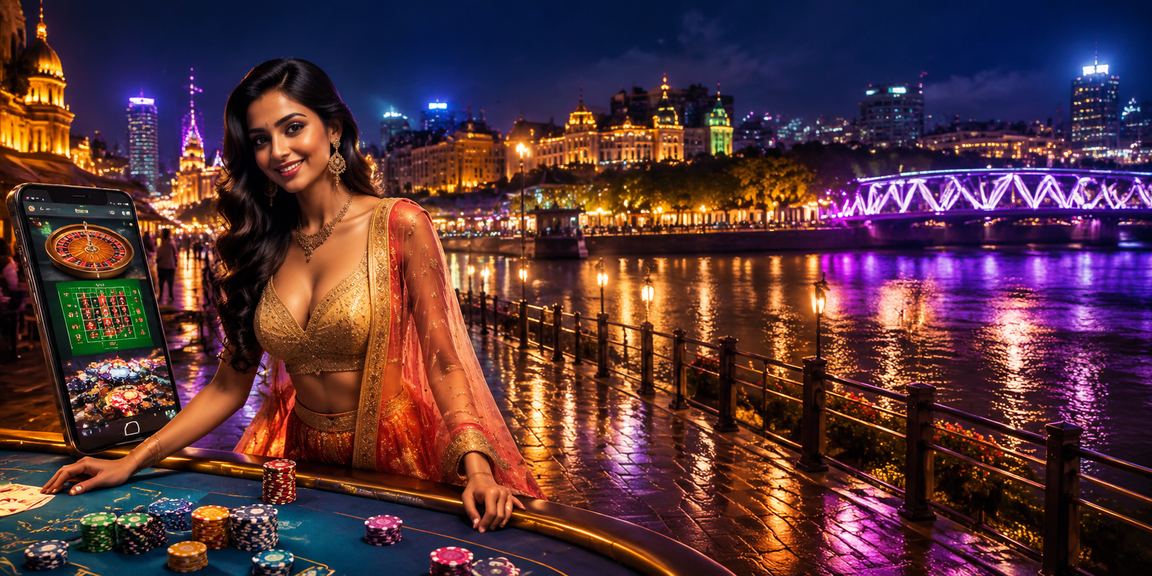 Players enjoying a Teen Patti card game at an online casino table